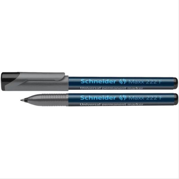 Schneider Maxx 222 F 0.7mm Перманентен маркер, черен